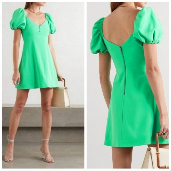 Alice + Olivia Dresses & Skirts - alice + olivia Dana Puff Sleeve Mini Dress Size 4 NWT
